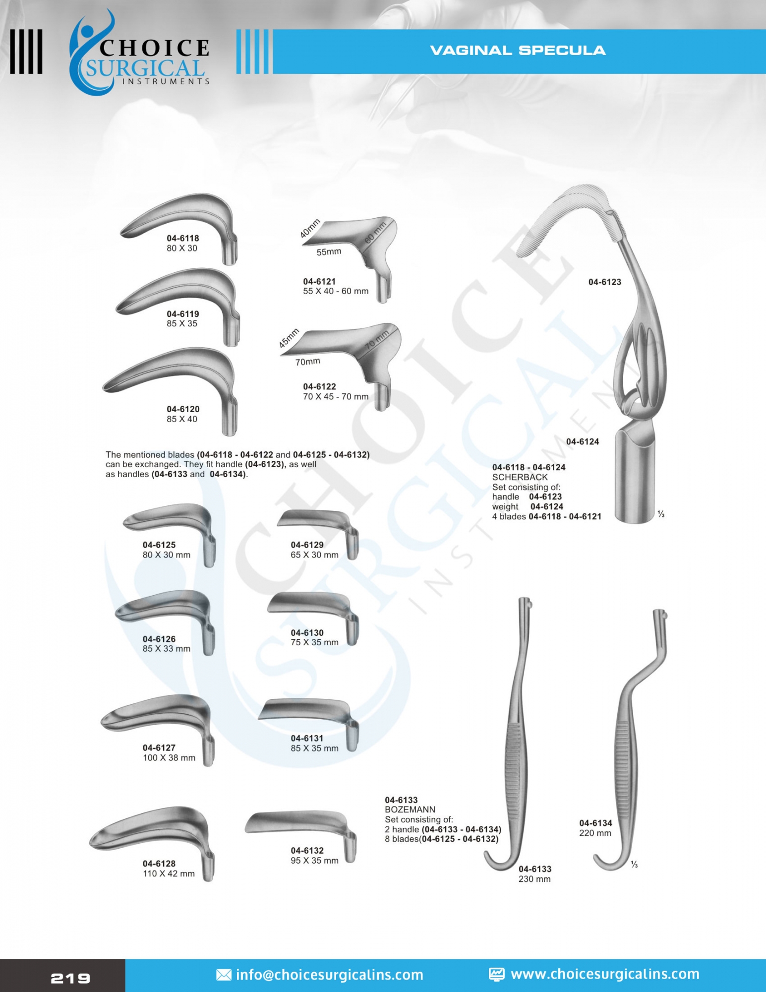  Vaginal Specula & Retractors